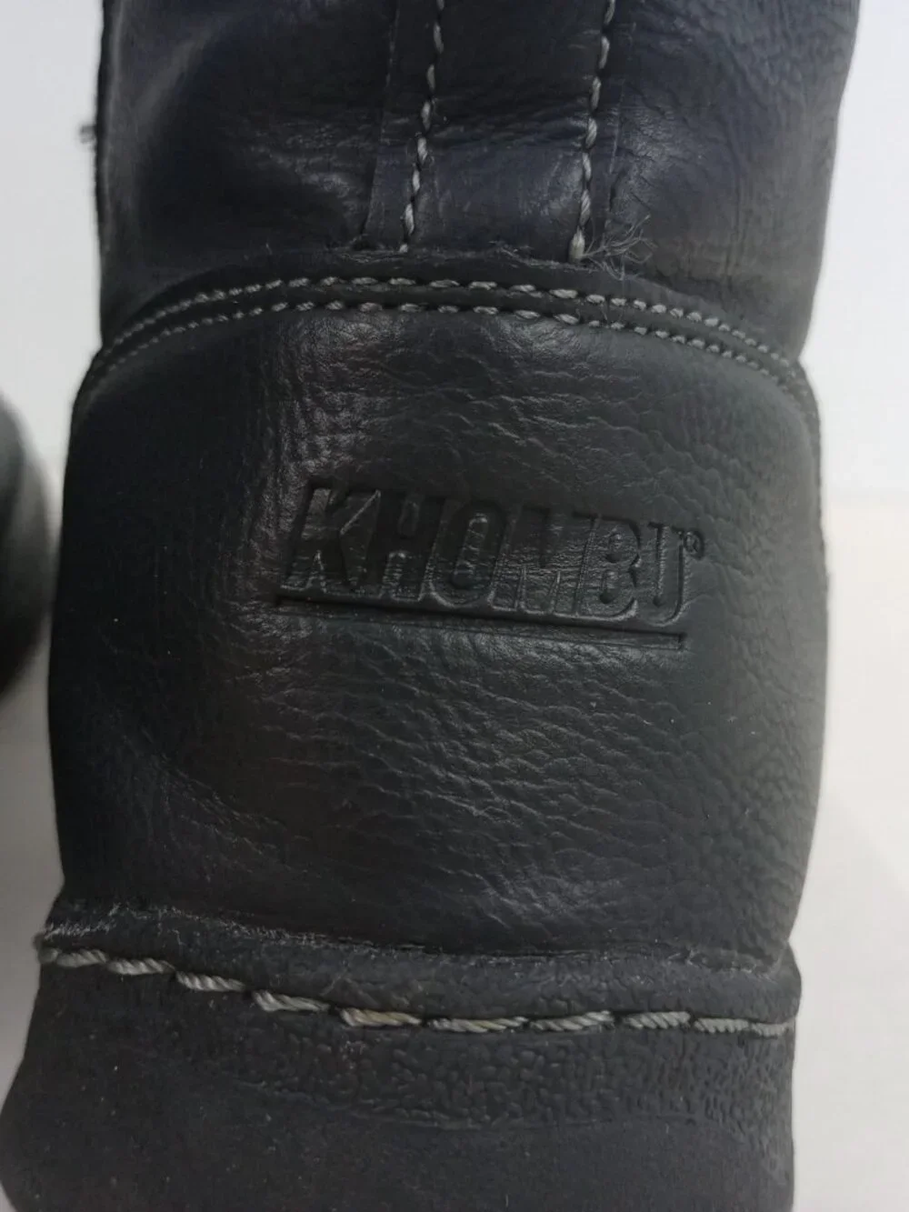 Khombu Womens 8M Black Addison Faux‎ Fur Winter Snow All Man Made Boots